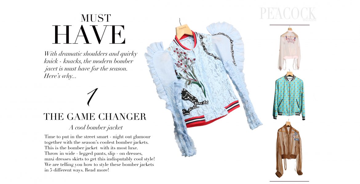 MUST HAVE: A BOMBER JACKET