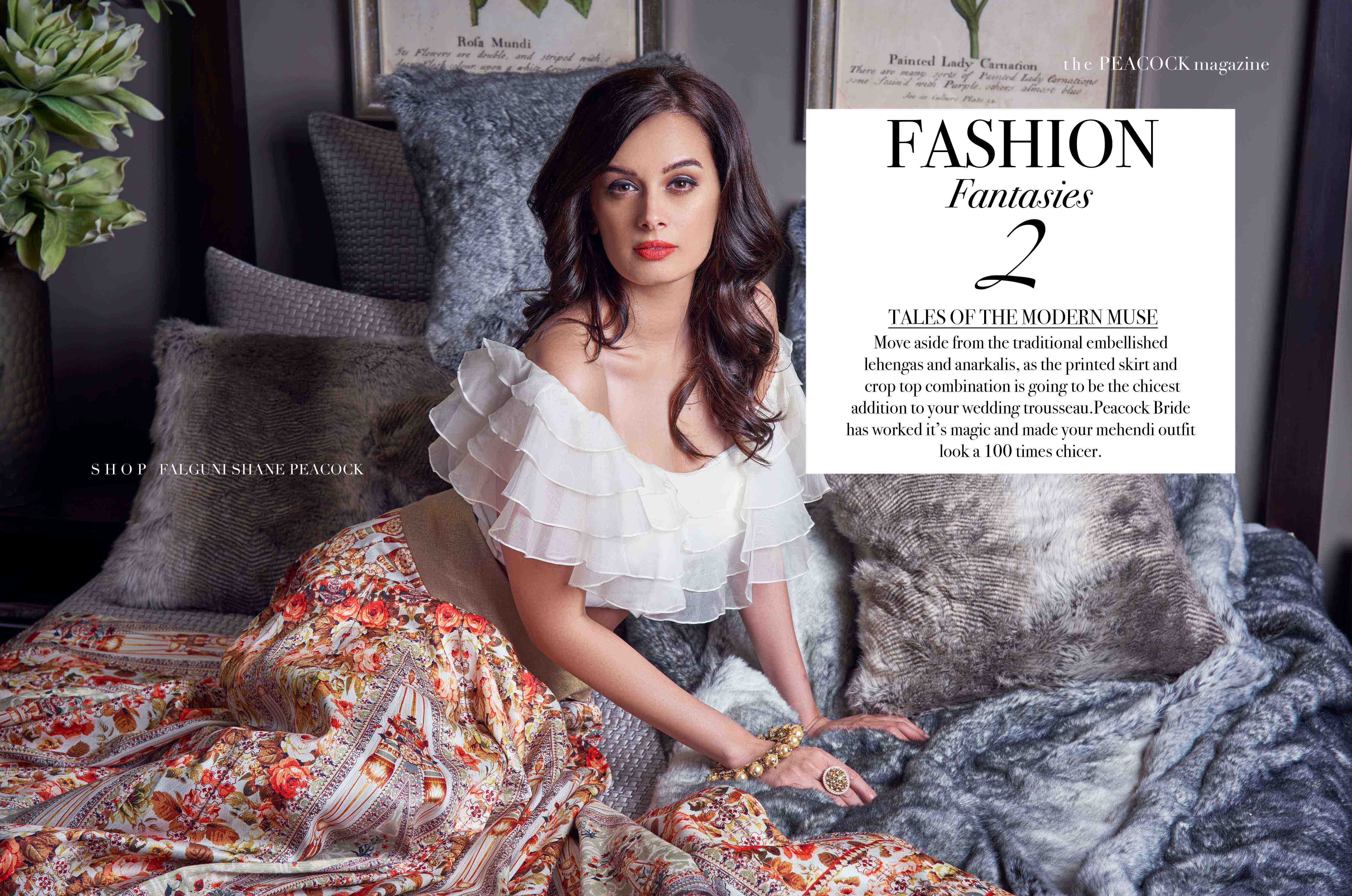 EVELYN SHARMA AND EXTRAVAGANT COUTURE