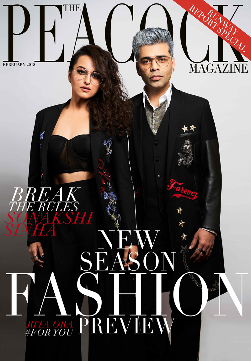 COVER: SONAKSHI SINHA AND KARAN JOHAR