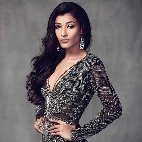 NEHAL CHUDASAMA EMBROIDERED GOWN