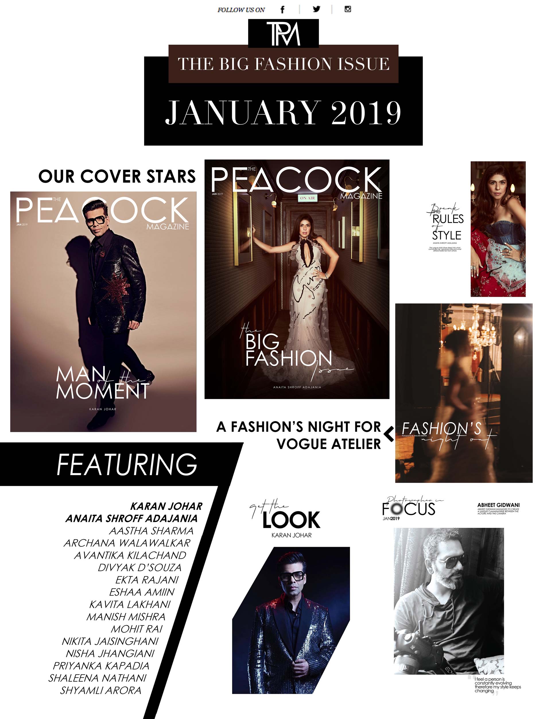 THE BIG FASHION JANUARY ISSUE 2019