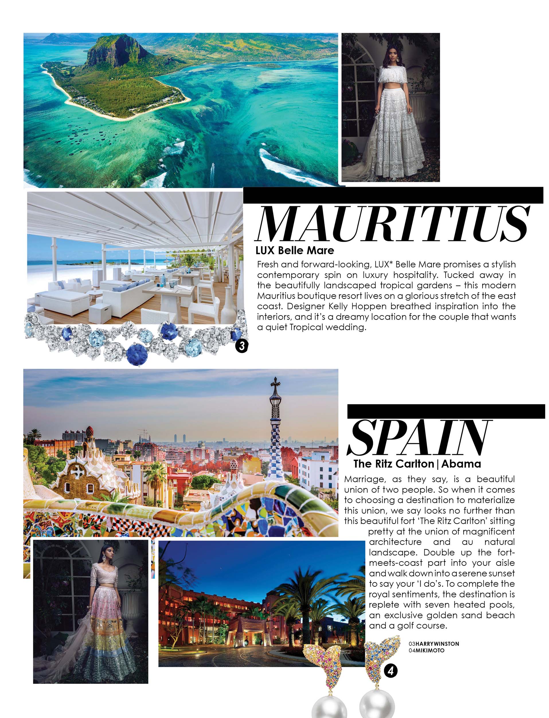 The Exotic Wedding Destinations The Peacock Magazine