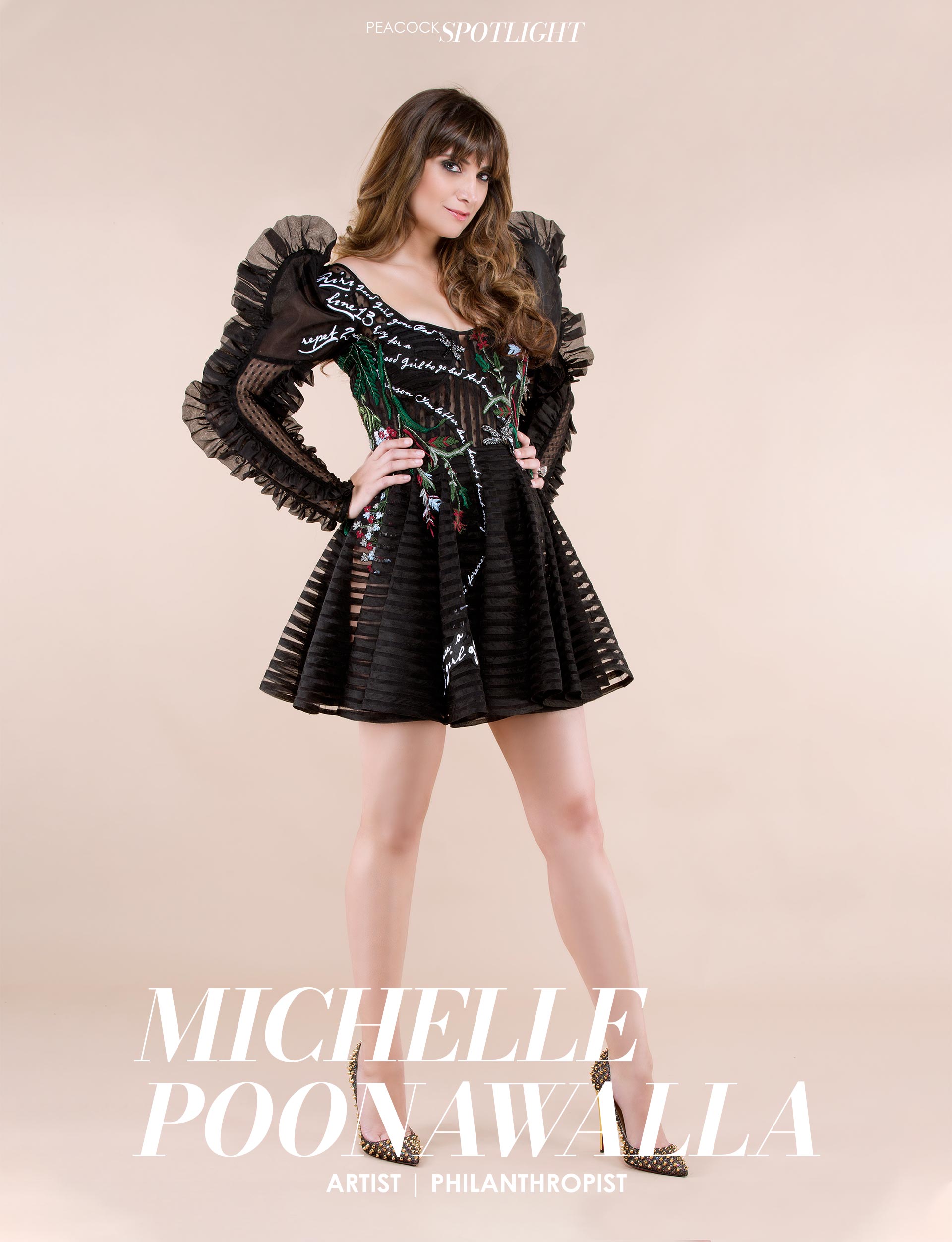 MICHELLE POONAWALLA - ARTIST | PHILANTHROPIST - The Peacock Magazine ...