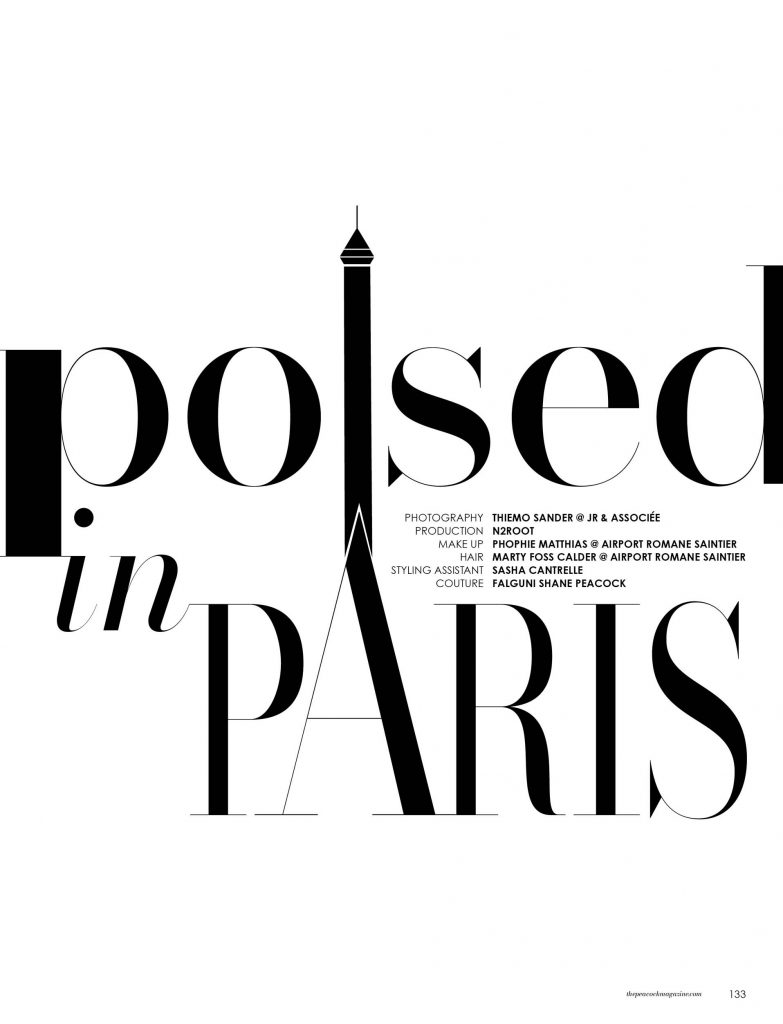 POISED IN PARIS