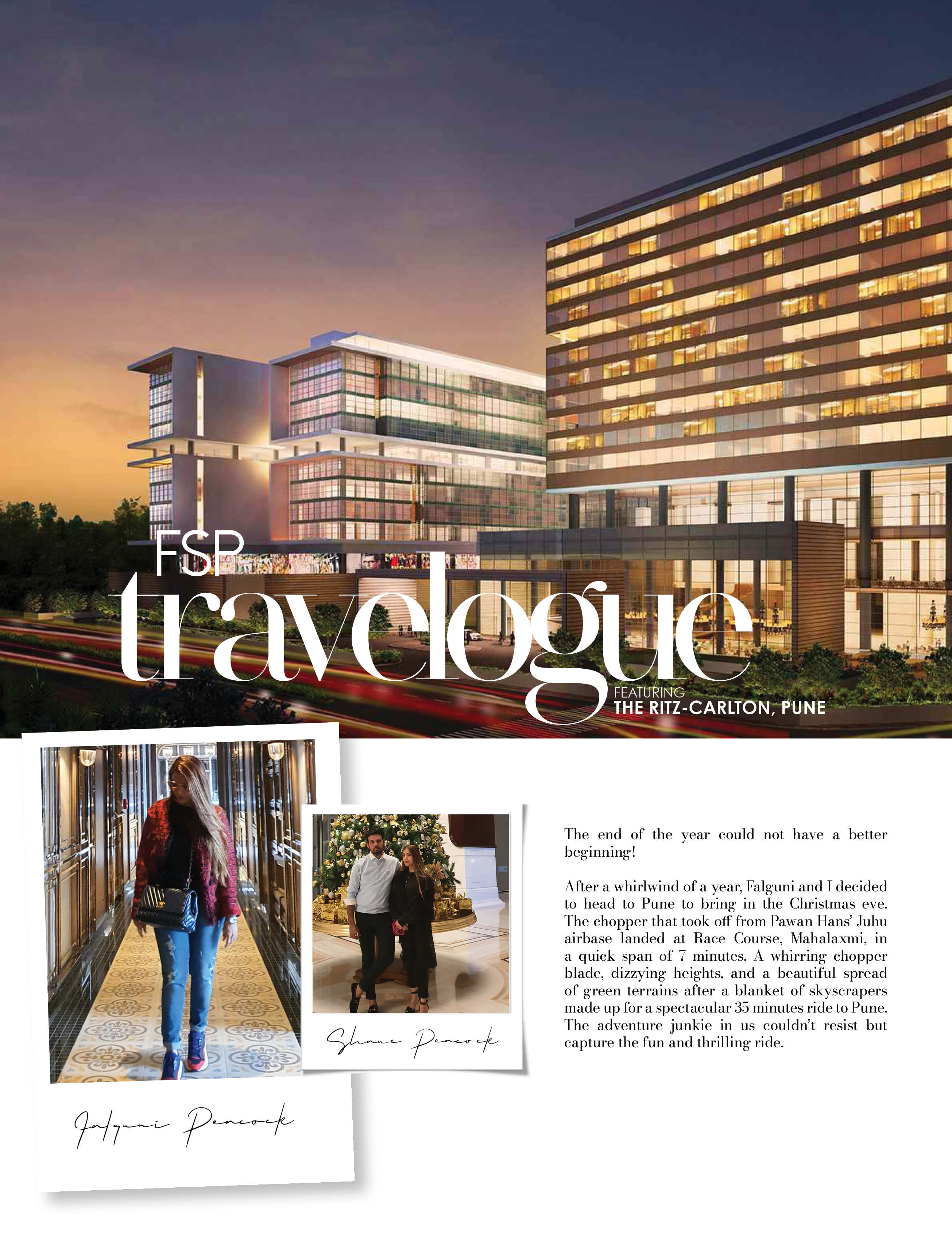 FSP TRAVELOGUE- FEATURING THE RITZ-CARLTON, PUNE