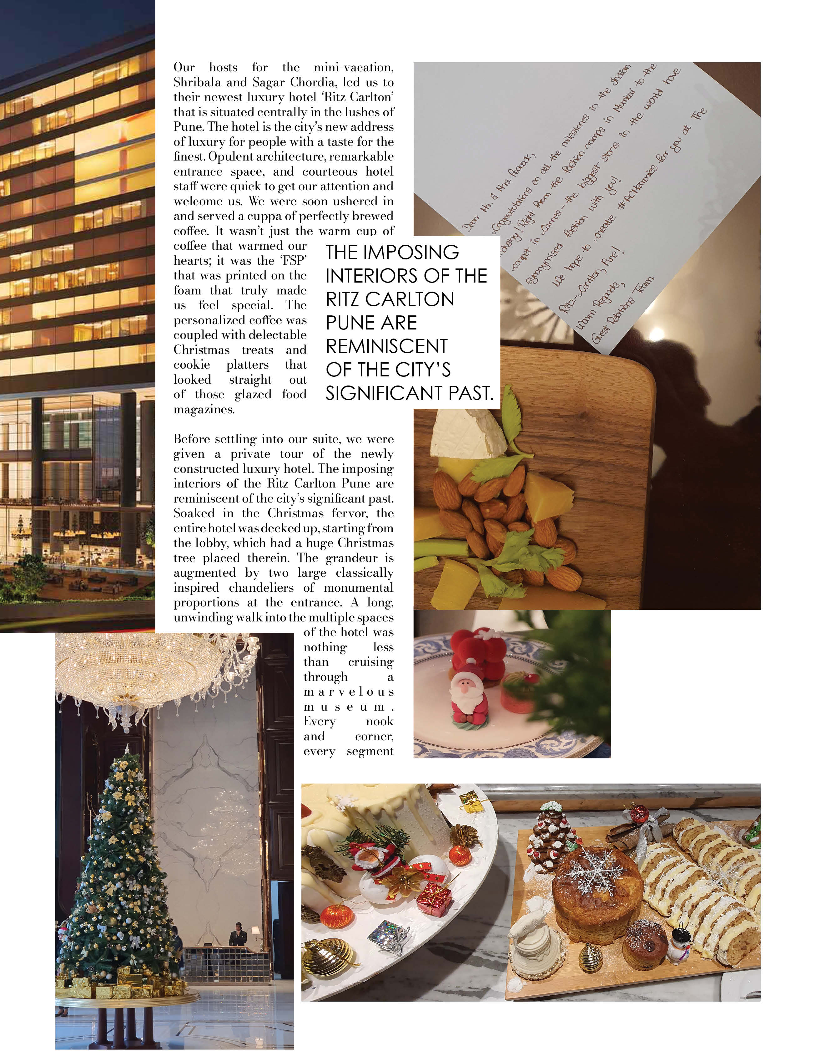 FSP TRAVELOGUE- FEATURING THE RITZ-CARLTON, PUNE