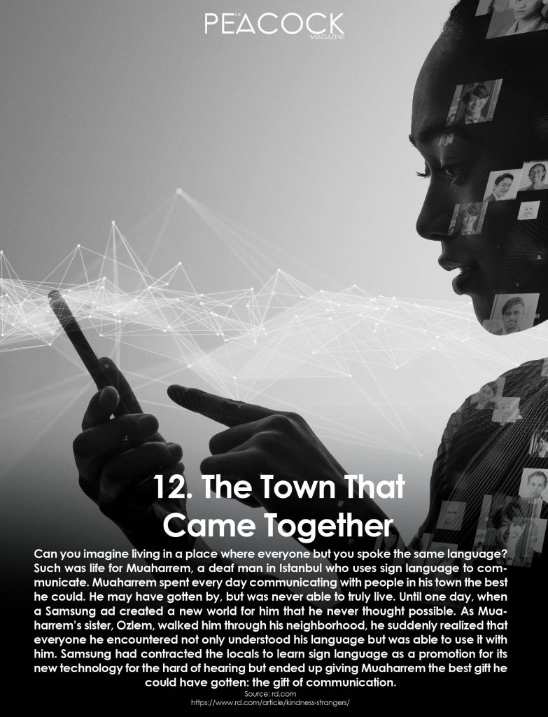 THE TOWN THAT CAME TOGETHER