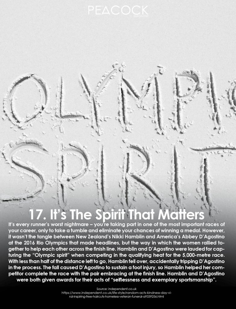 IT’S THE SPIRIT THAT MATTERS