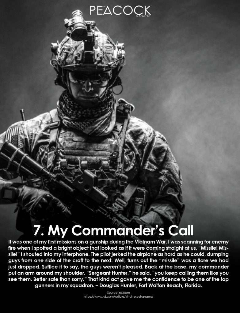 MY COMMANDER’S CALL