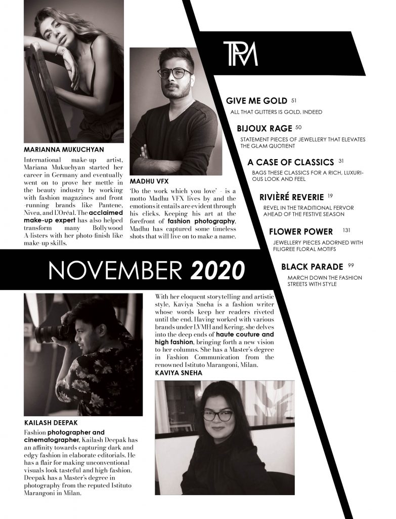 EXPLORE THE NOV ISSUE, 2020