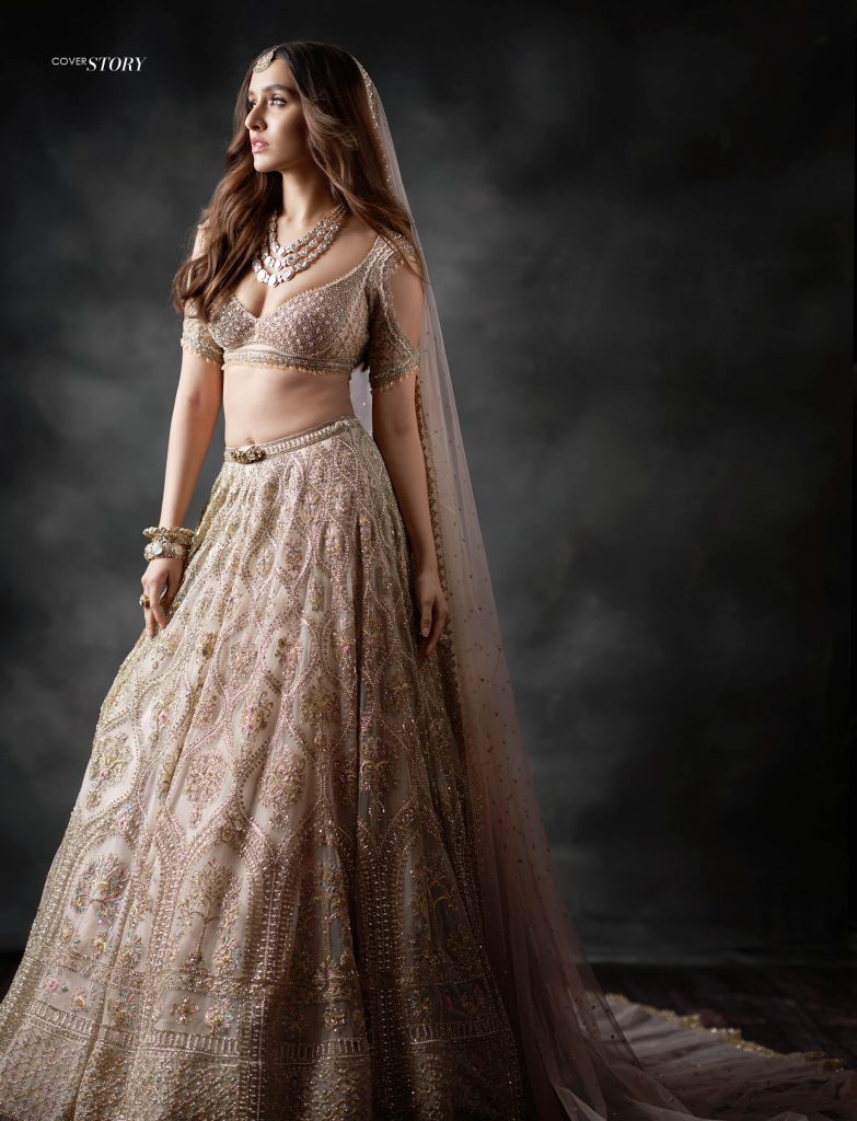 SHRADDHA KAPOOR BRIDAL RED LEHENGA SET