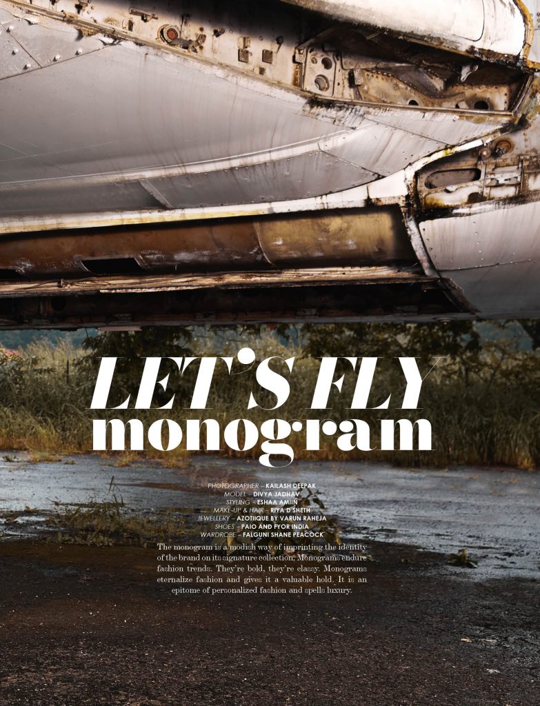 LET’S FLY MONOGRAM