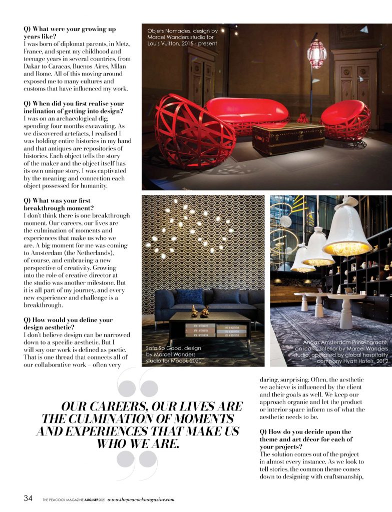 Marcel Wanders studio on X: Our Creative Director Gabriele Chiave