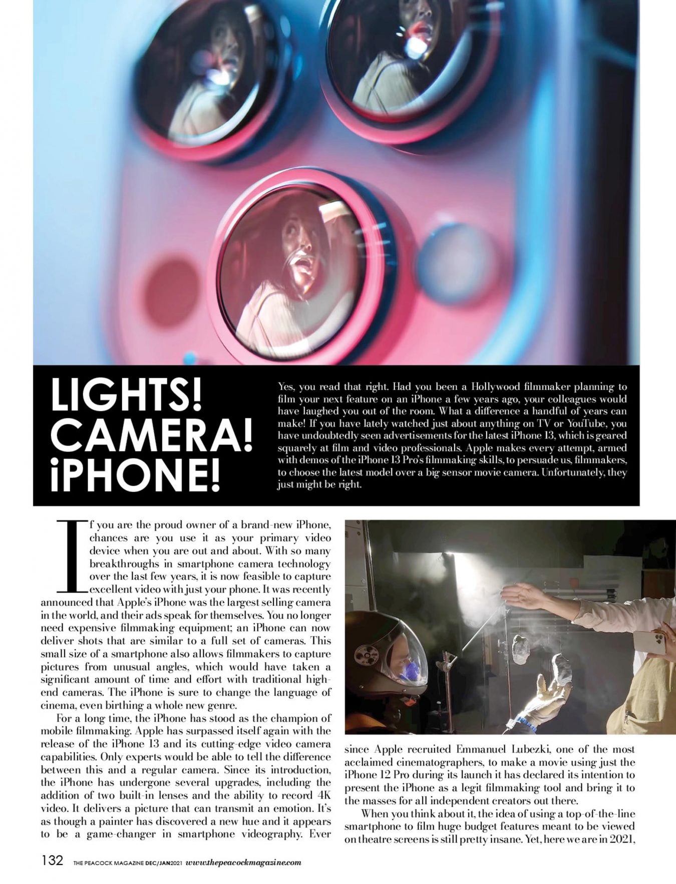 LIGHTS! CAMERA! IPHONE!