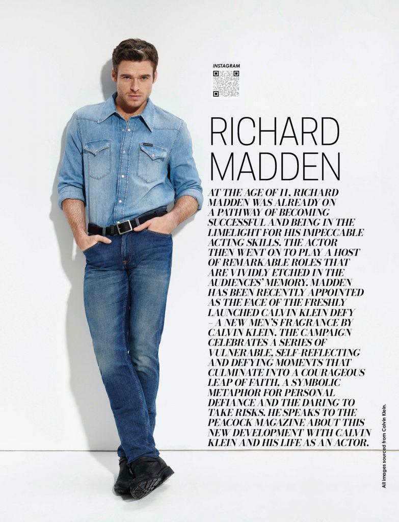 Richard Madden On His Calvin Klein Defy Campaign And The Fragrance