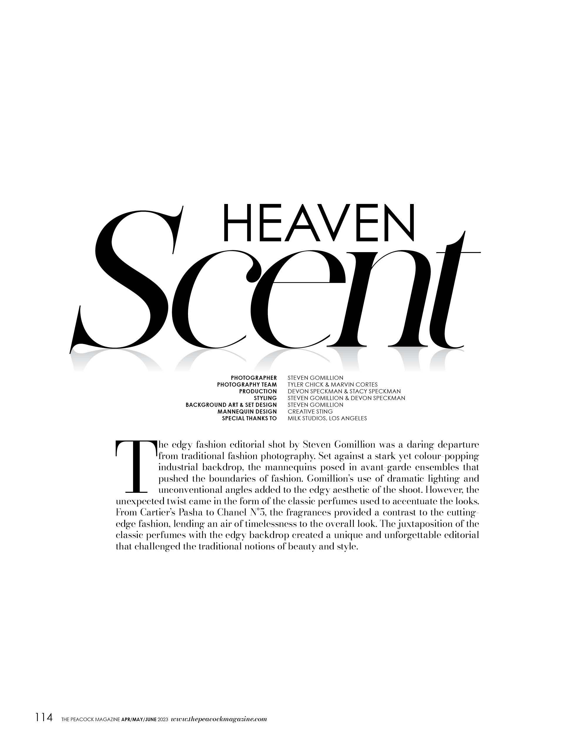 fashion - HEAVEN SCENT