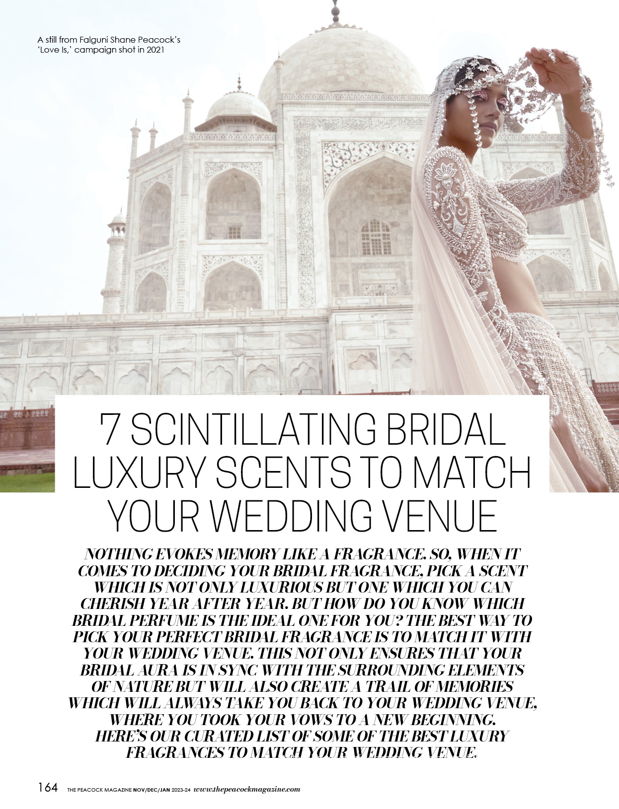 7 Scintillating Bridal Luxury Scents To Match Your Wedding Venue