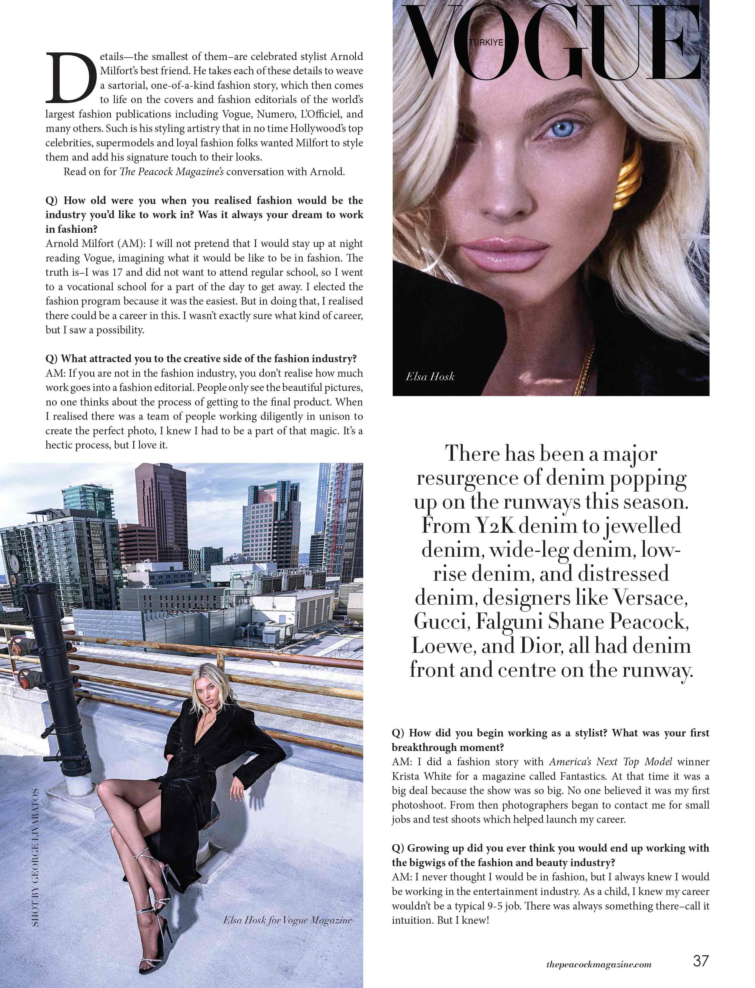 ARNOLD MILFORT - FASHION STYLIST &amp; CREATIVE DIRECTOR
