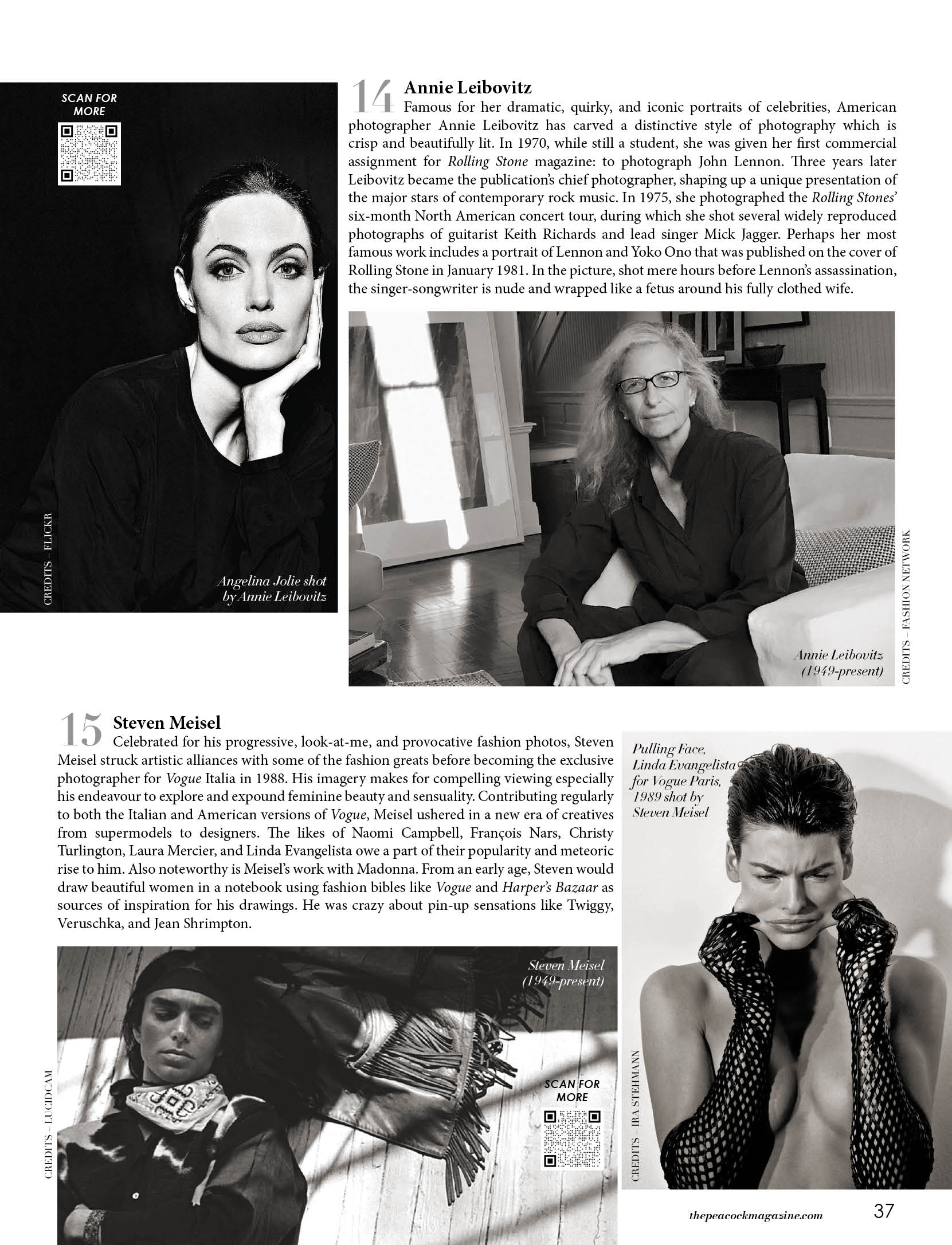 25 eminent fashion photographers of all times