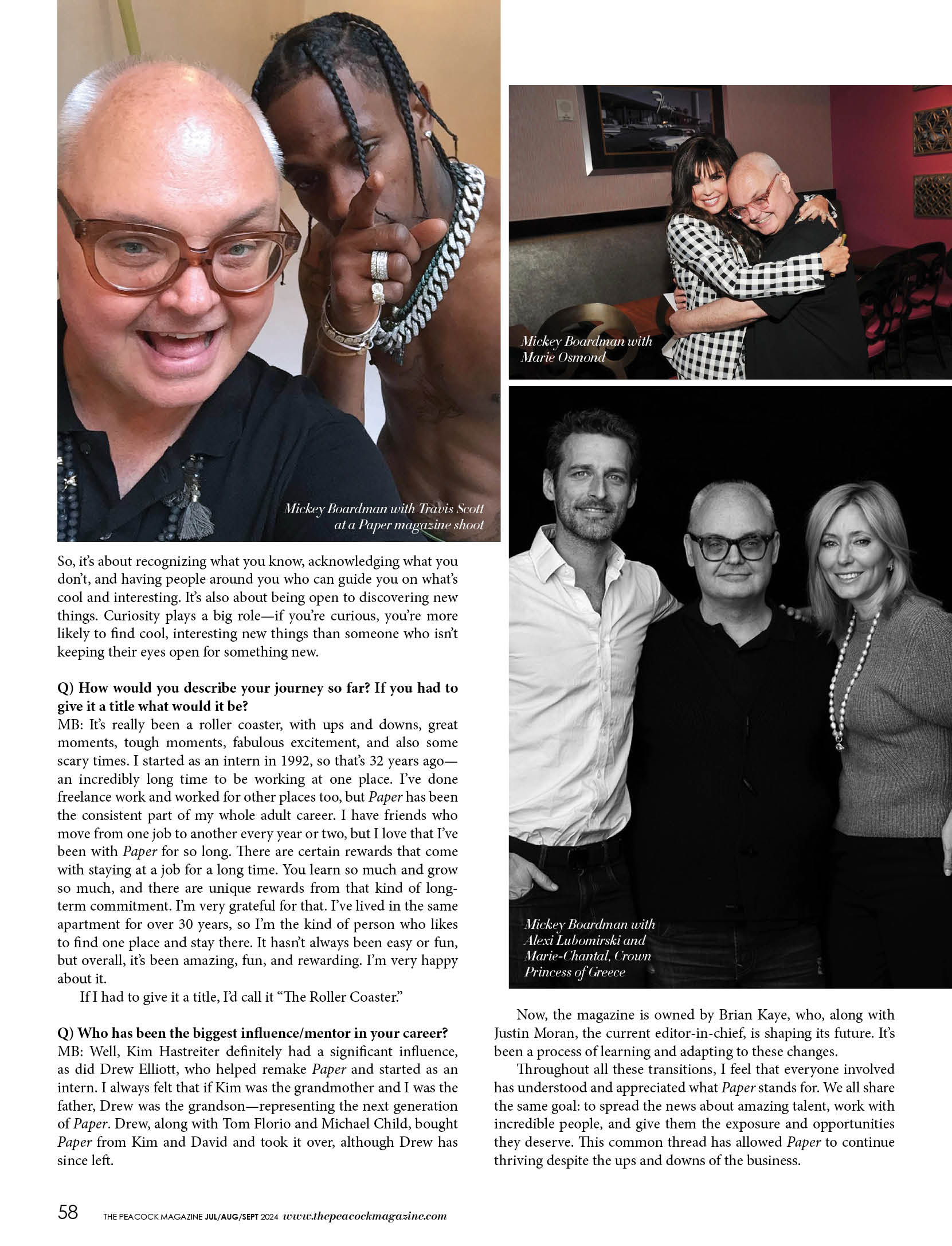 DIRECTOR OF SPECIAL PROJECTS, PAPER & CREATIVE DIRECTOR, PLAYGIRL