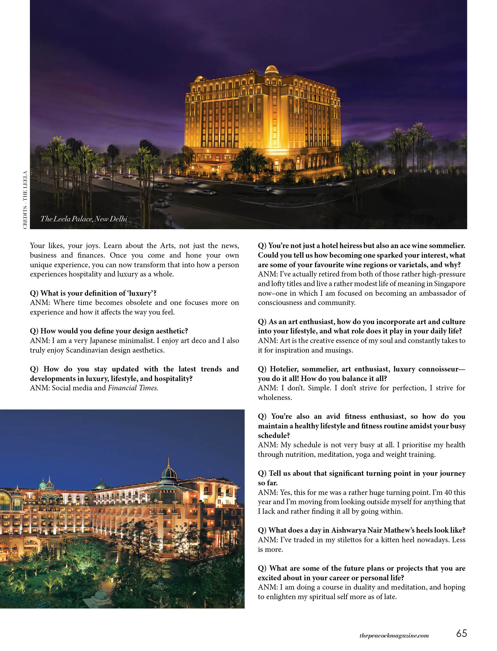 AISHWARYA NAIR MATHEW - HOTELIER, LUXE CONNOISSEUR & ENTREPRENEUR