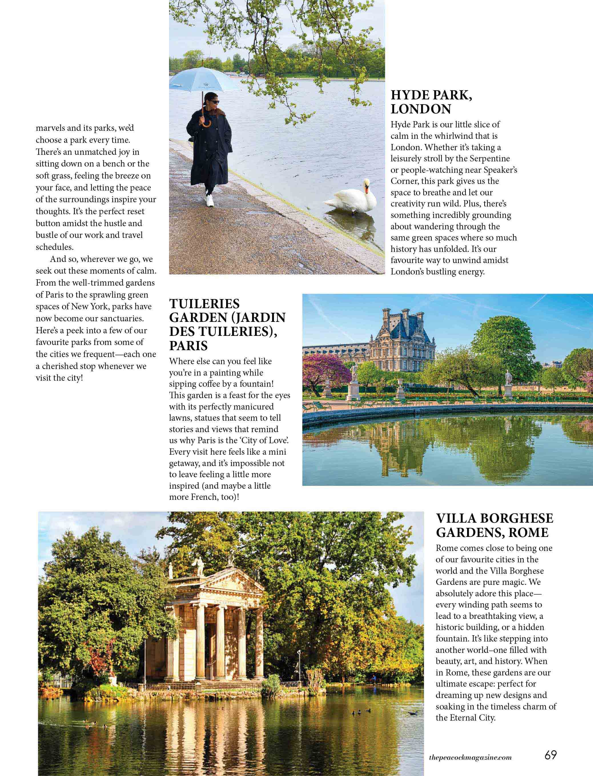 FSP TRAVELOGUE: Falguni Shane Peacock's Favourite Parks to Visit